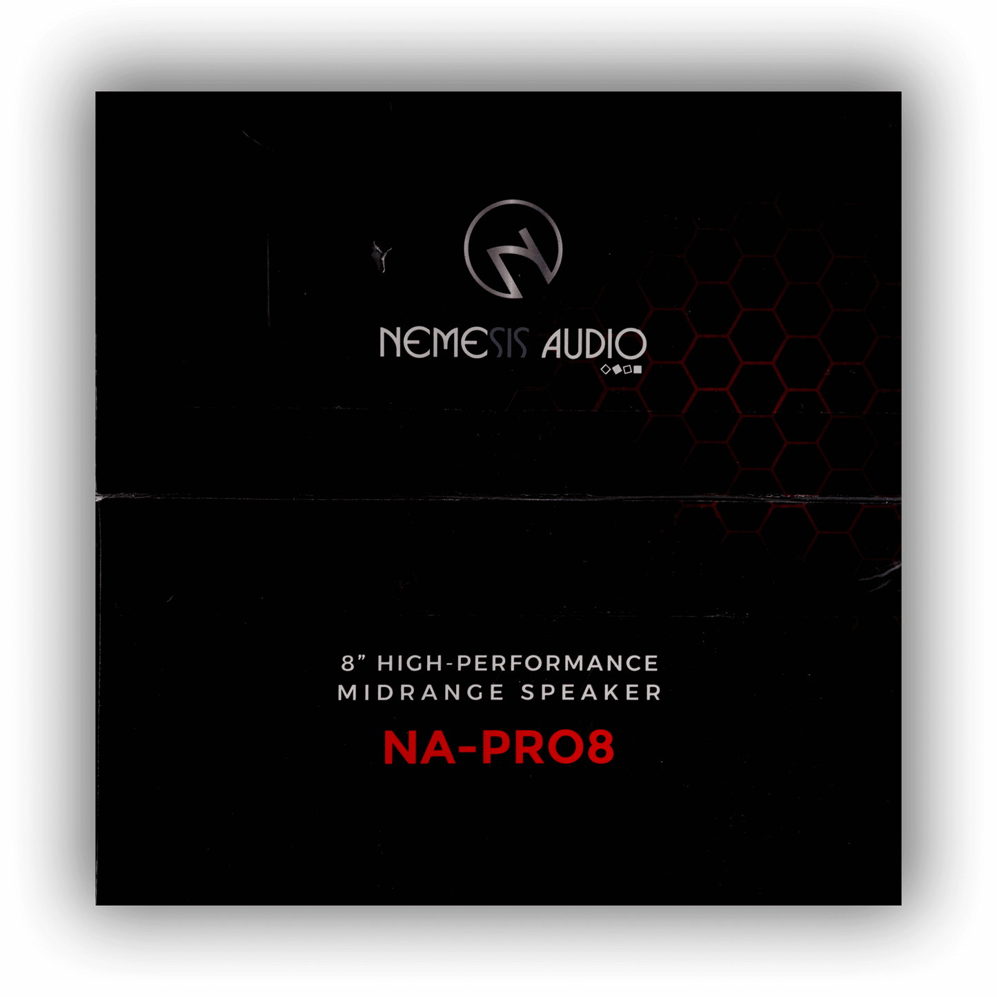 Nemesis Audio NA-PRO8 8 inch midrange speaker box front