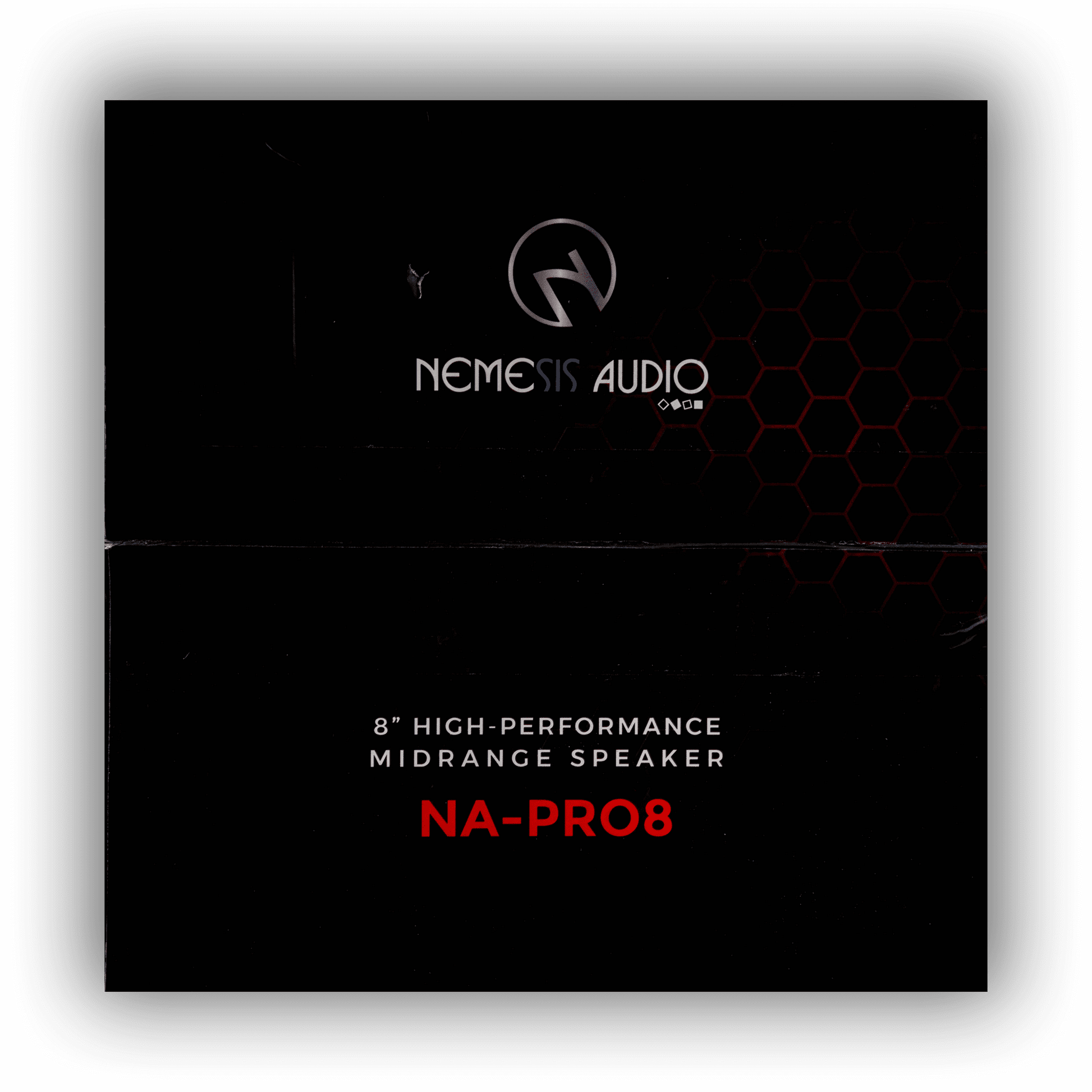 Nemesis Audio NA-PRO8 8 inch midrange speaker box front