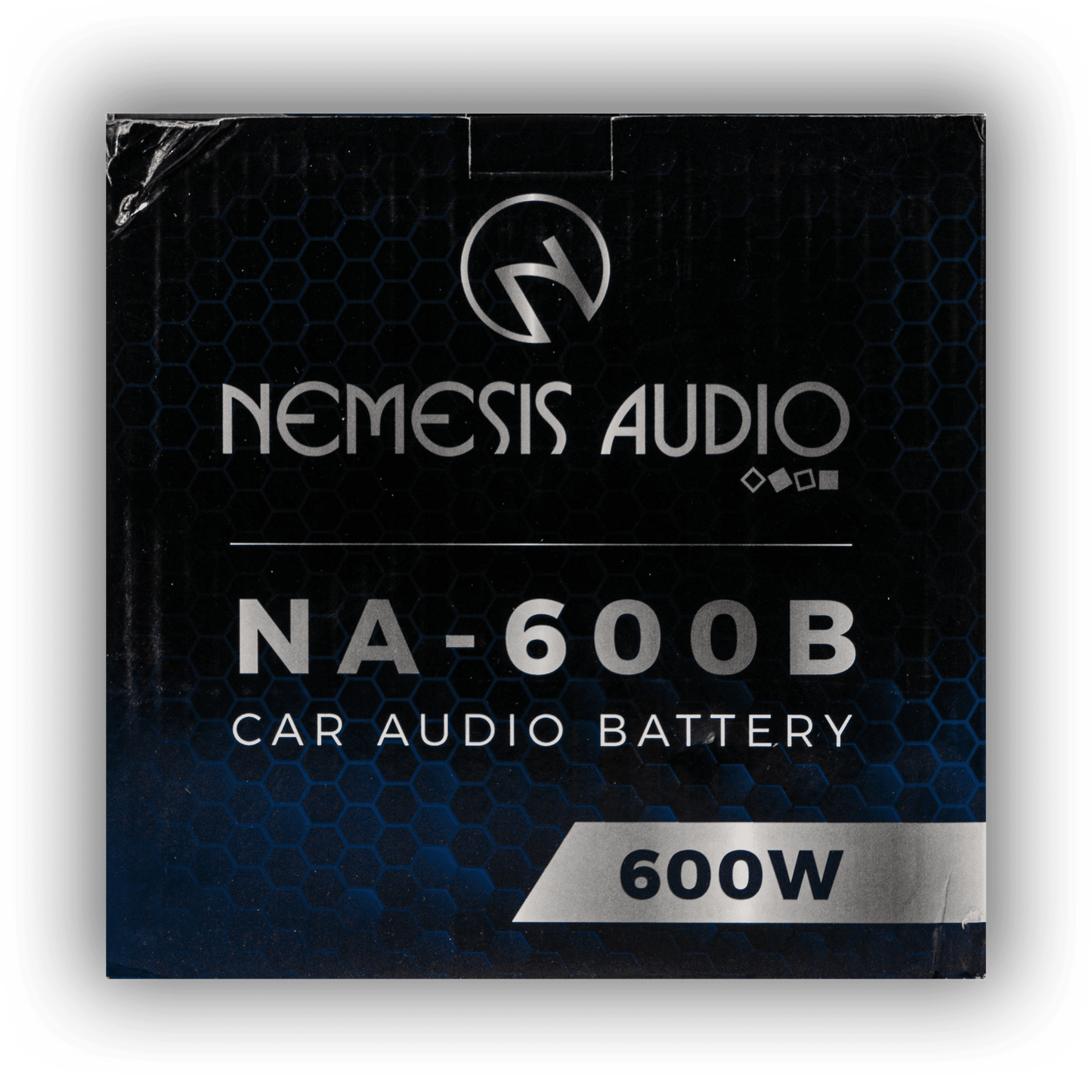Nemesis Audio NA-600B compact car audio power cell front view