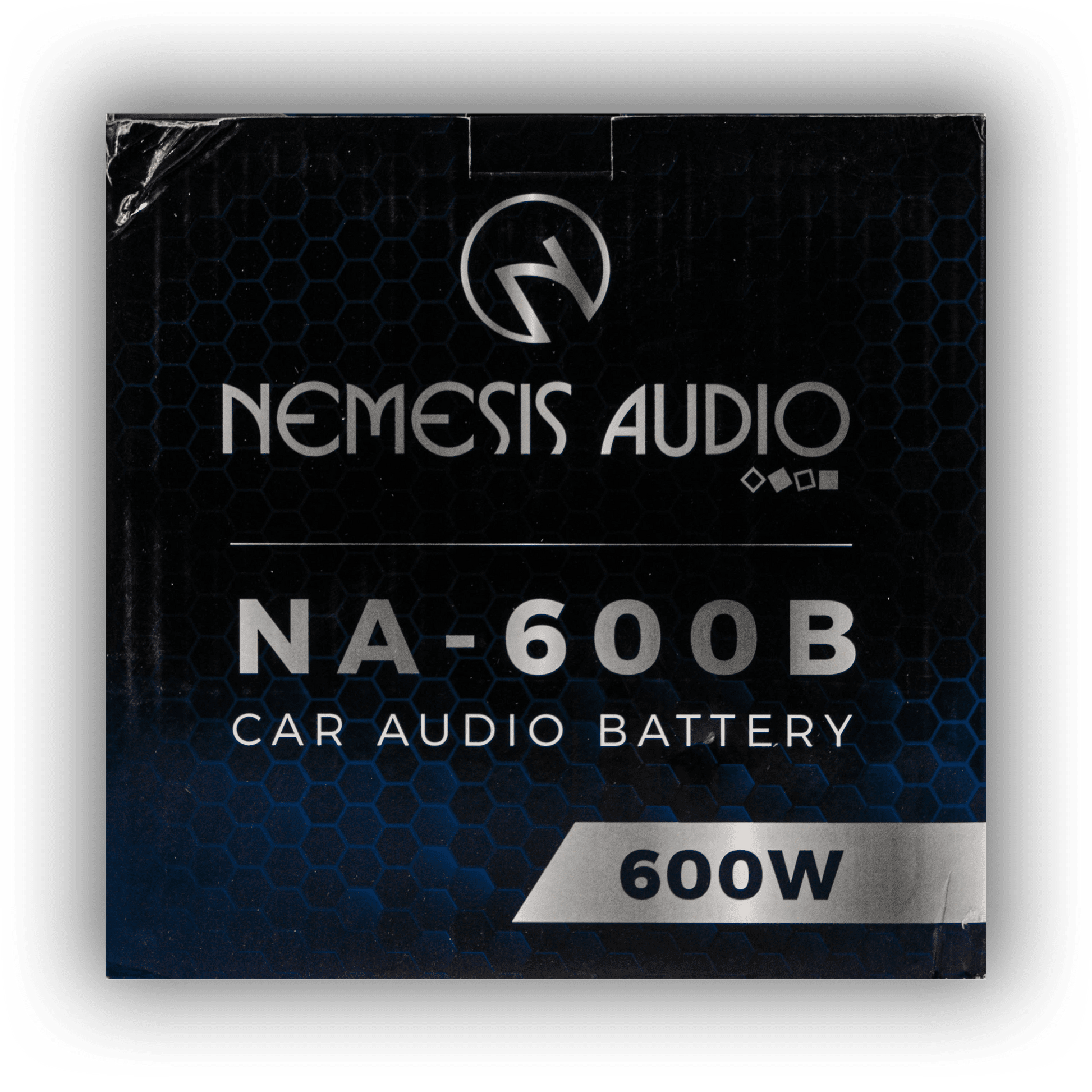 Nemesis Audio NA-600B compact car audio power cell front view