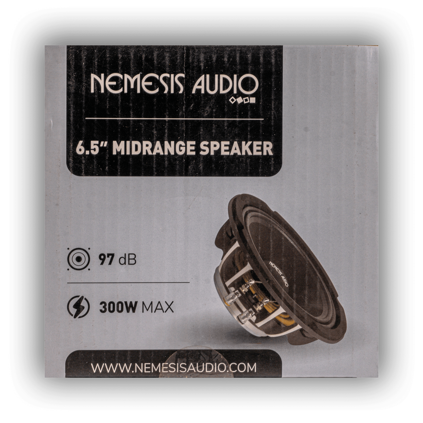 Nemesis Audio NEOPRO-6.5 300W max midrange speaker front detail