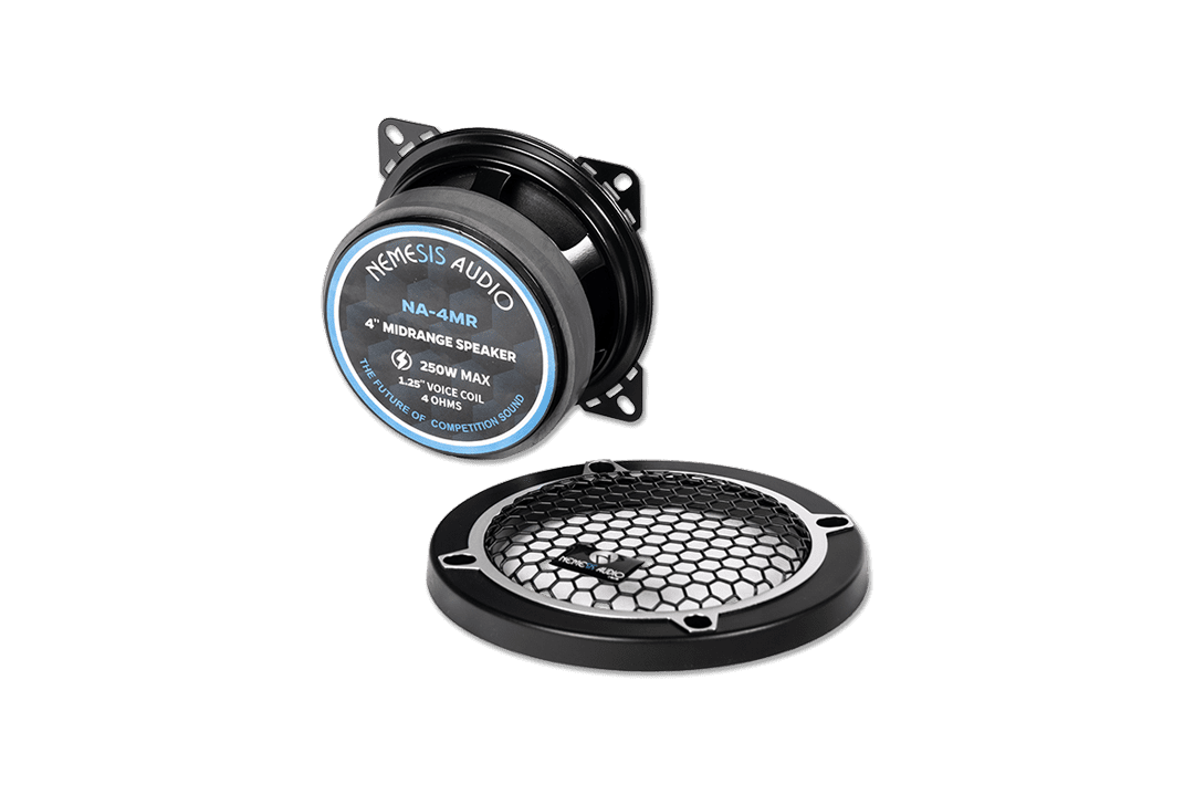 Nemesis Audio NA-4MR clear vocals compact speaker detail
