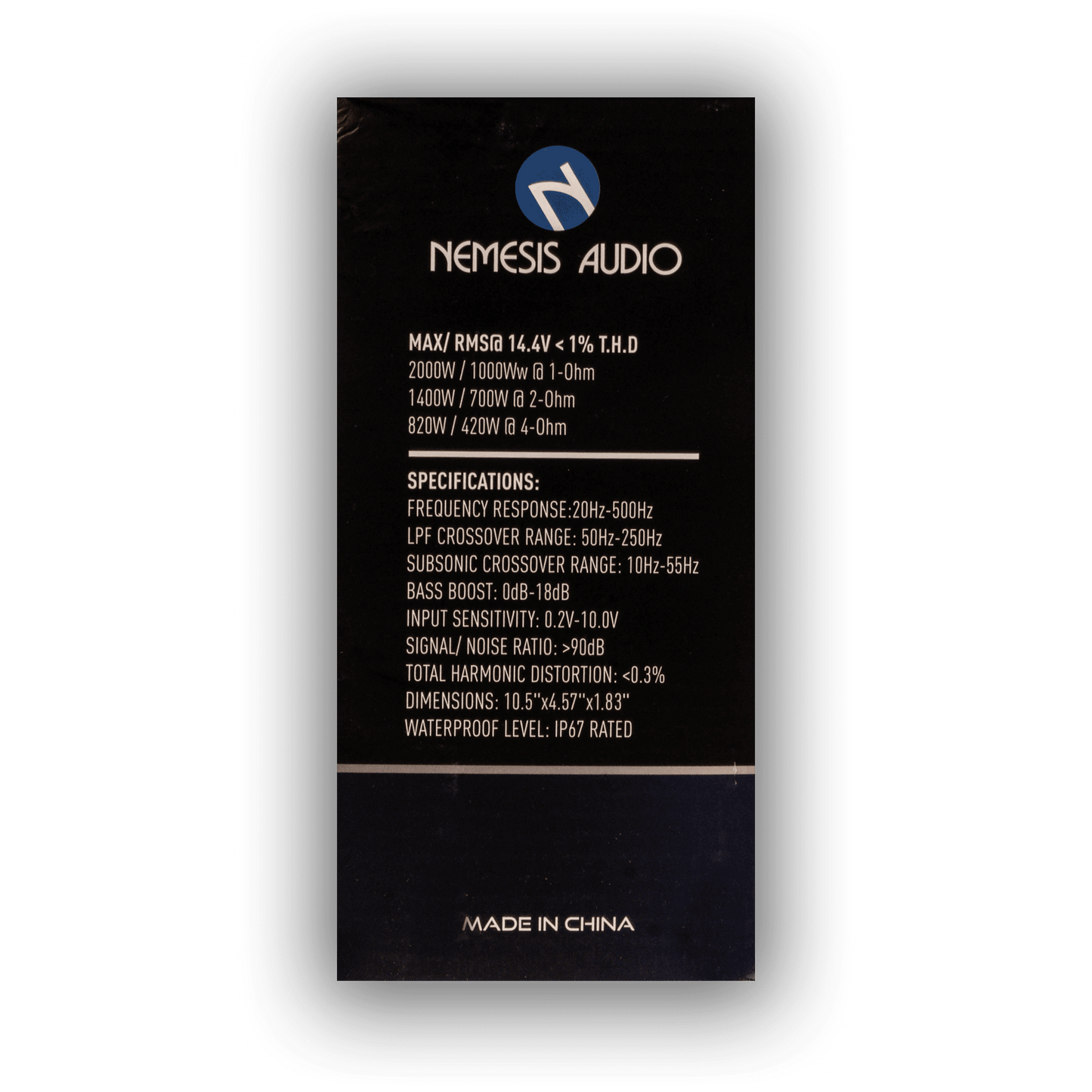NA-MR2KD | 2000W MAX/1000W RMS Marine/Powersports Class D Monoblock Amplifier image 6