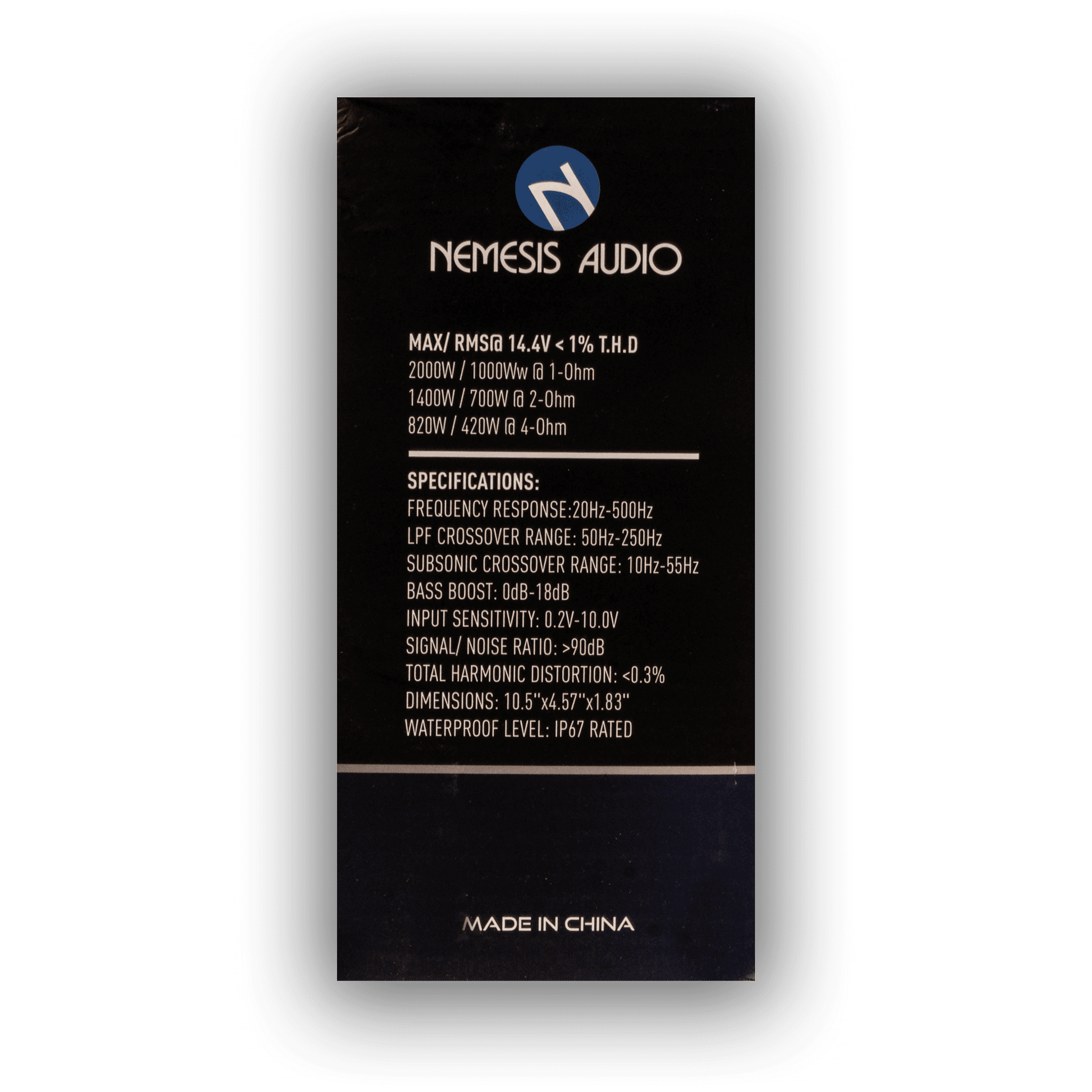 NA-MR2KD | 2000W MAX/1000W RMS Marine/Powersports Class D Monoblock Amplifier image 6