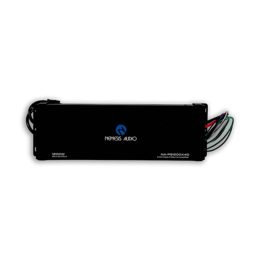 NA-PS1200X4D | Class D 4-Channel Marine Powersports Amplifier 600 Watts image 0