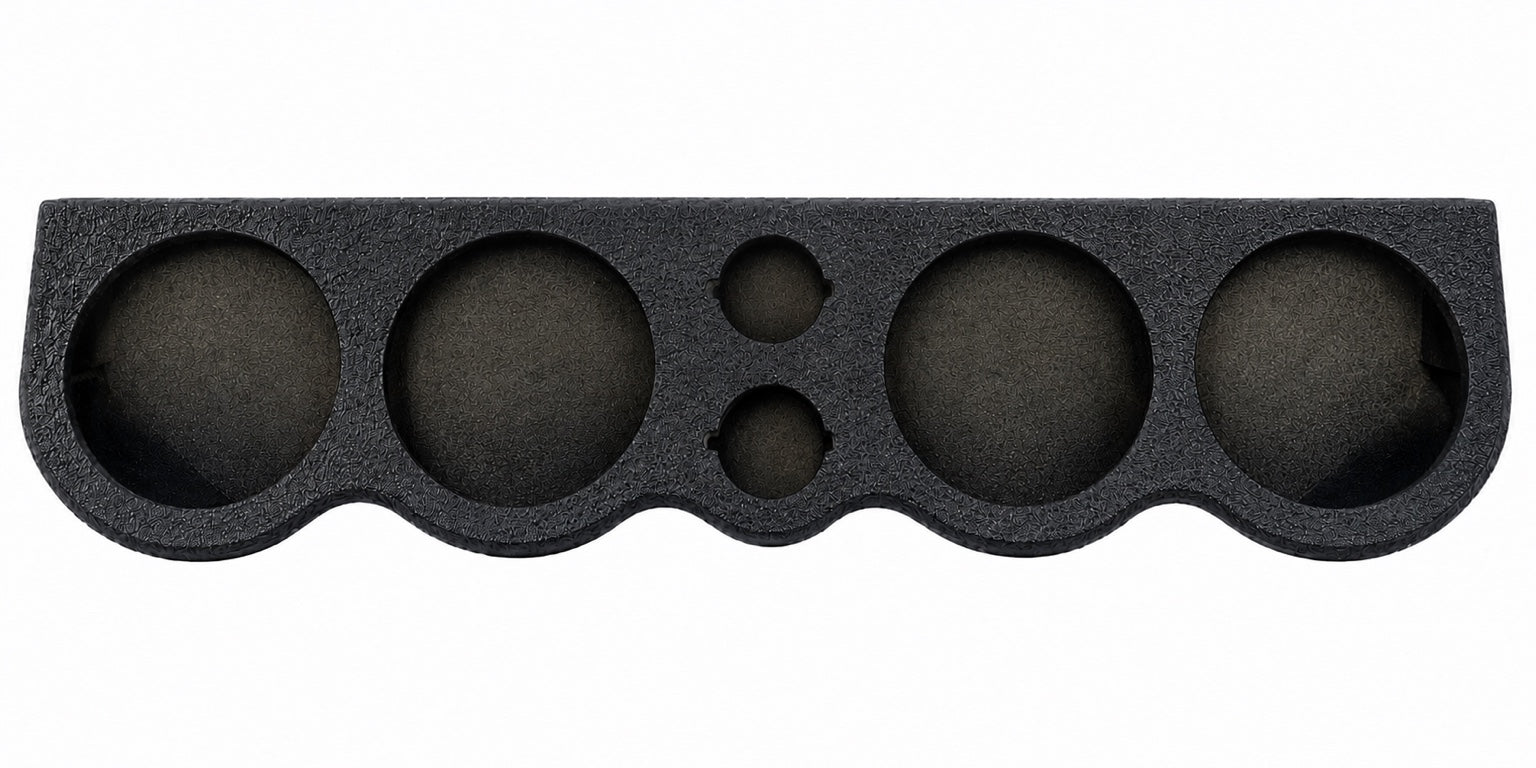 Headliner roof rack for 4 8-inch speakers and 2 3.8-inch tweeters
