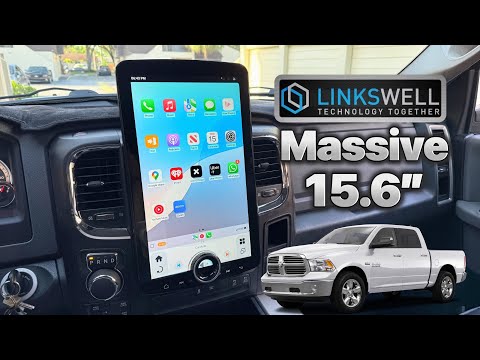 Linkswell GEN 6 12-inch RAM truck radio install preview