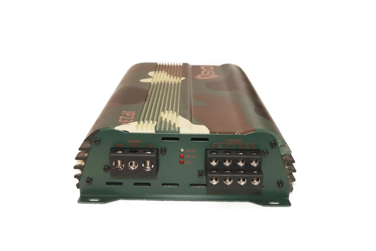 Down4Sound JP234 Camo 2000W 4-channel amplifier view 2