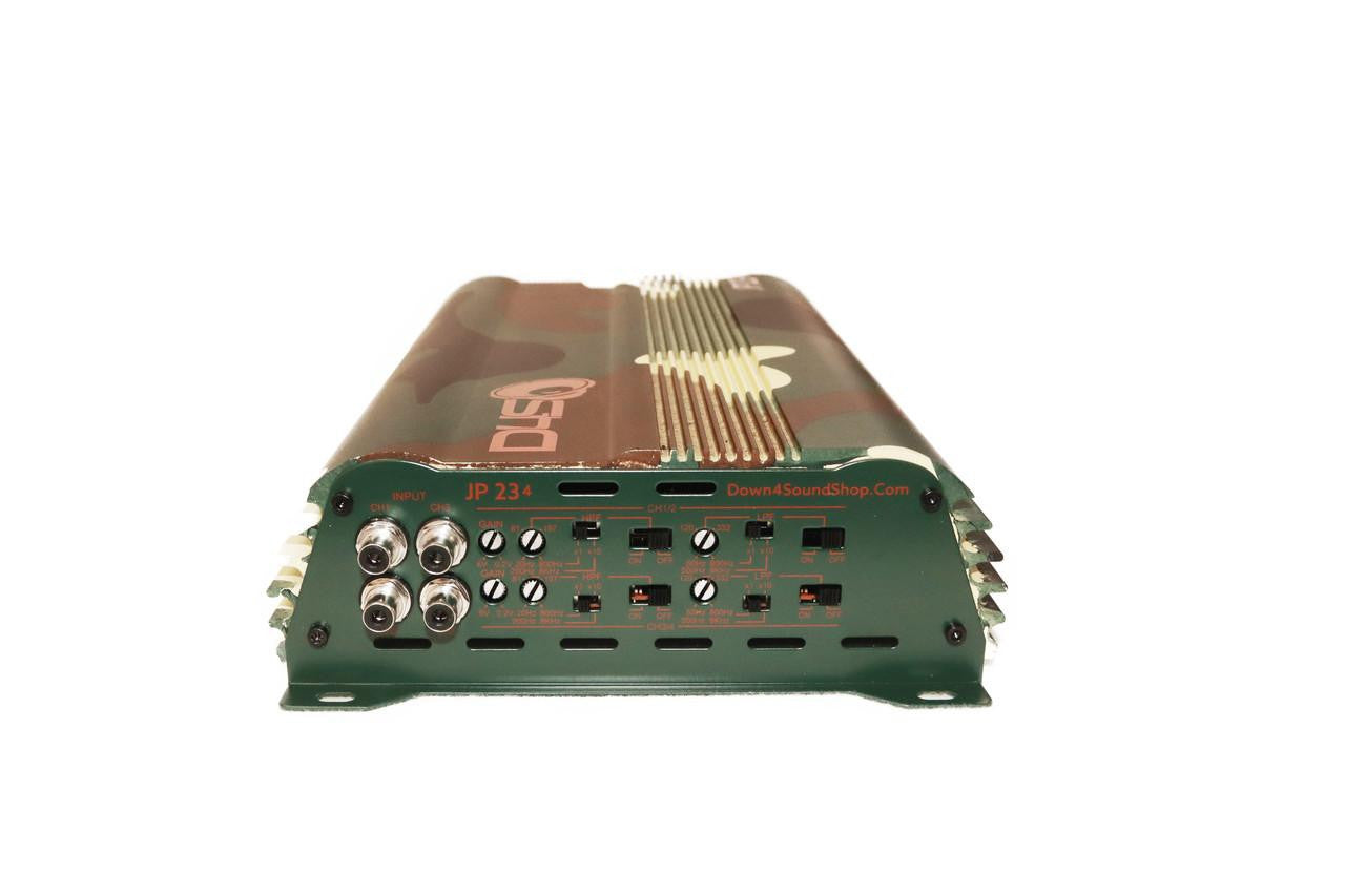 Down4Sound JP234 Camo 2000W 4-channel amplifier view 4