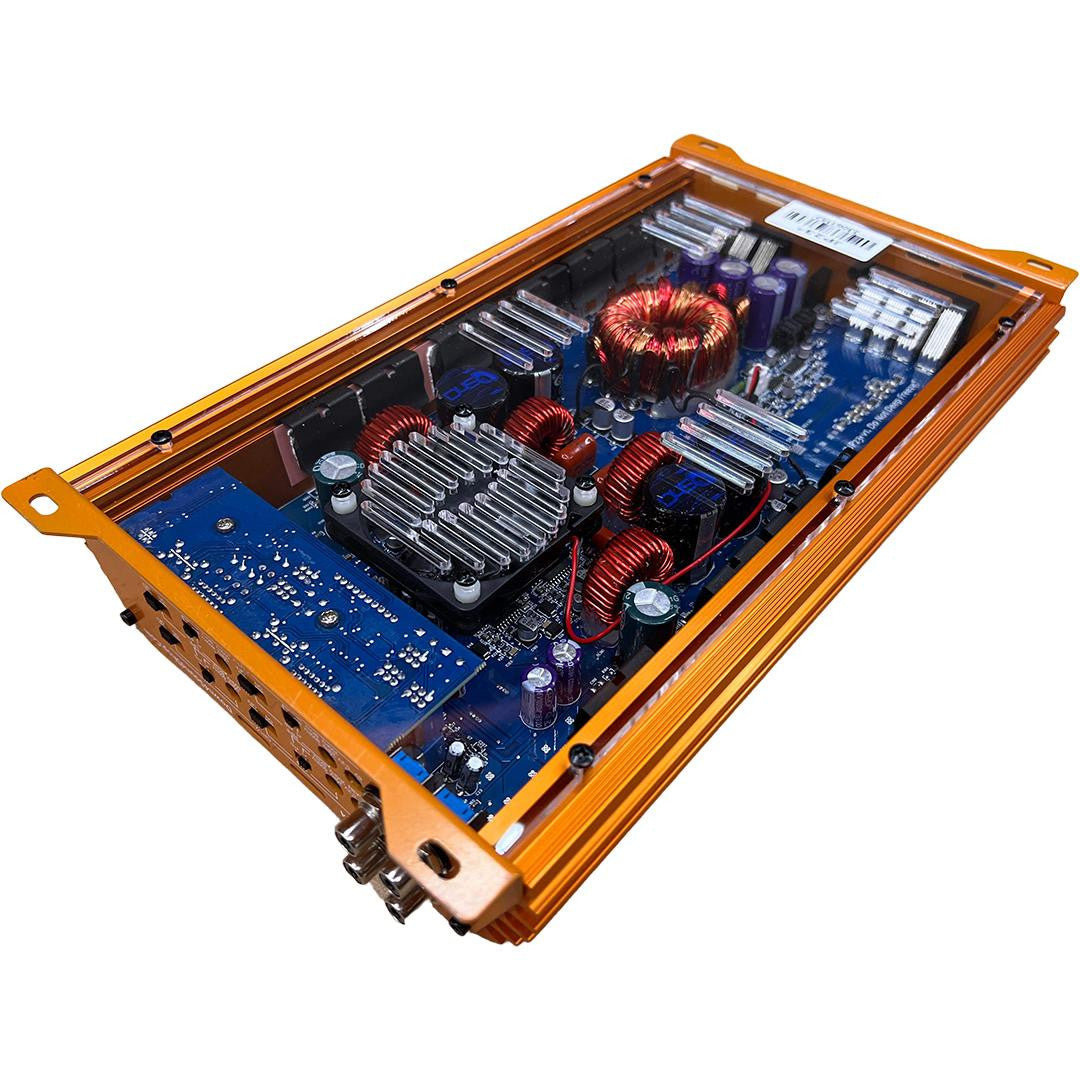 Down4Sound JP234 Orange 2000W 4-channel amplifier view 2