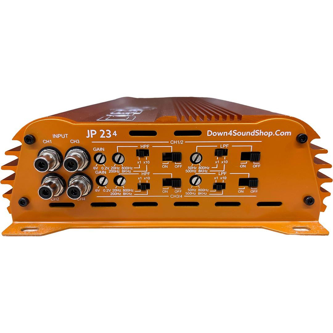 Down4Sound JP234 Orange 2000W 4-channel amplifier view 3