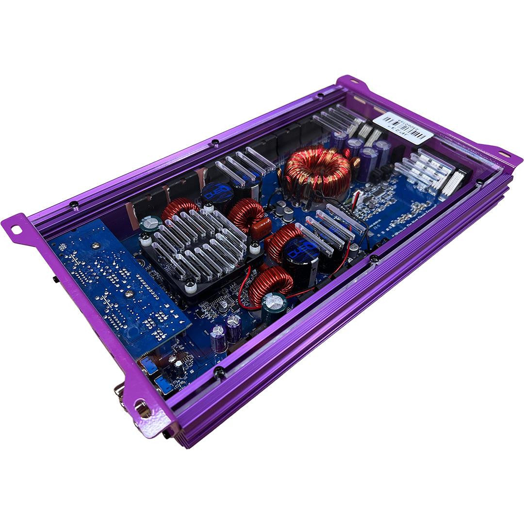 Down4Sound JP234 Purple 2000W 4-channel amplifier view 4