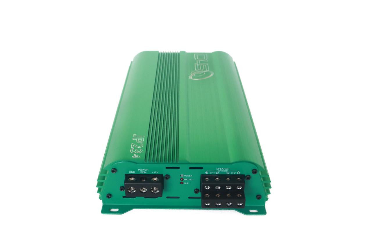 Down4Sound JP234 Teal 2000W 4-channel amplifier view 3