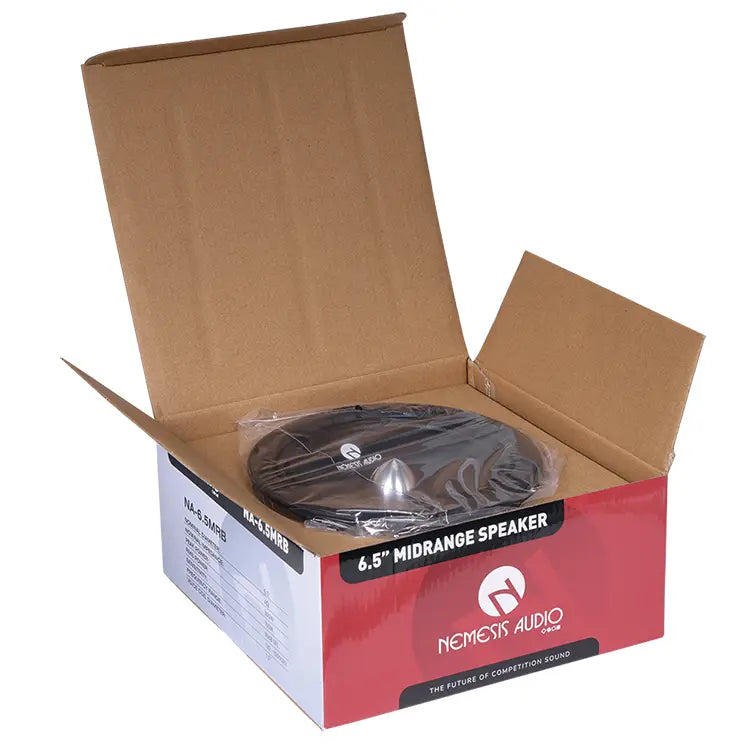 Nemesis Audio NA-6.5MRB truck door speaker upgrade closeup