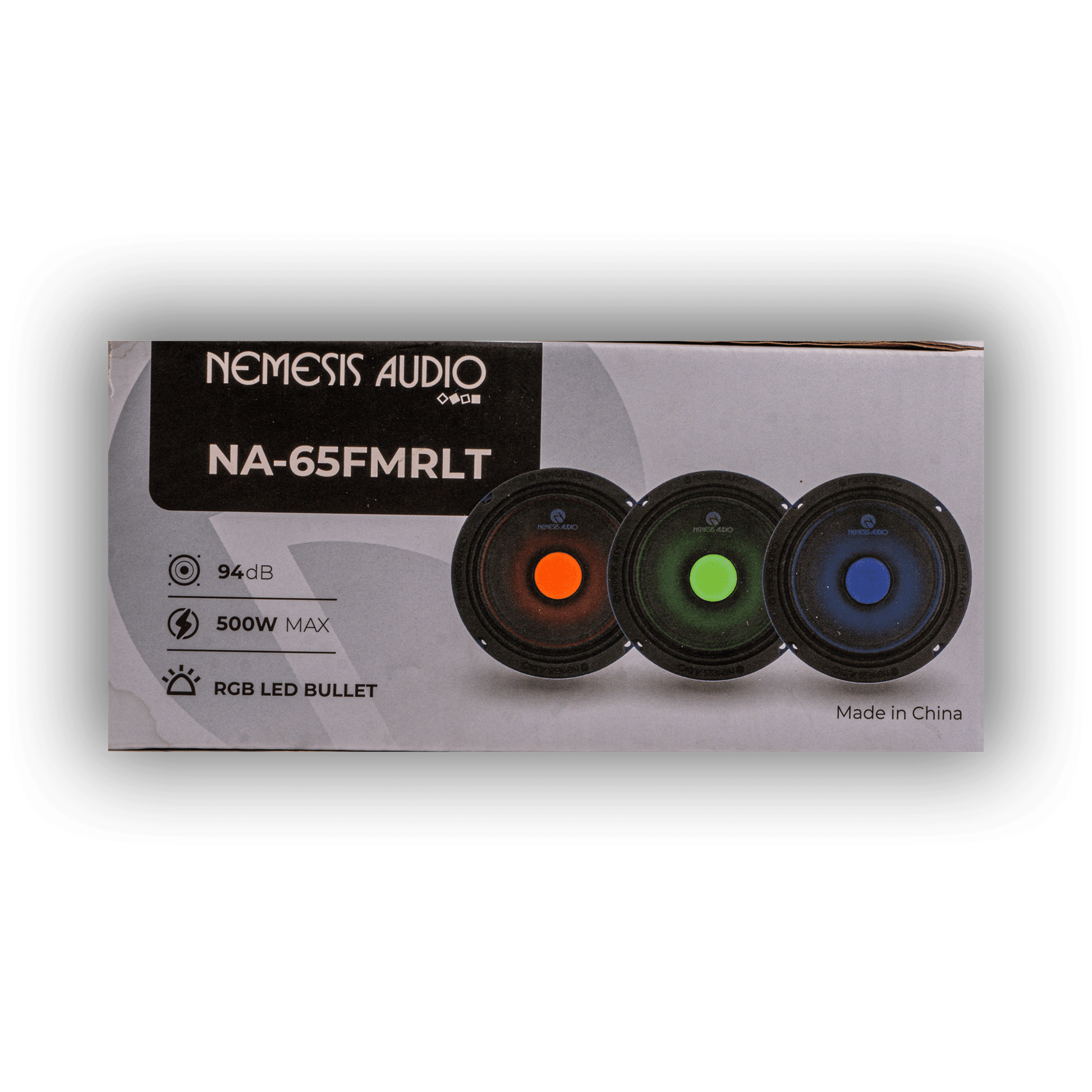 Nemesis Audio NA-65FMRLT 6.5 pro audio speaker side angle