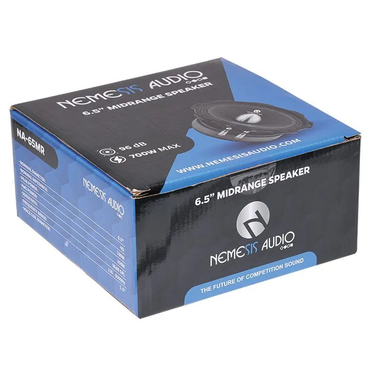 Nemesis Audio NA-65MR car and truck midrange speaker detail