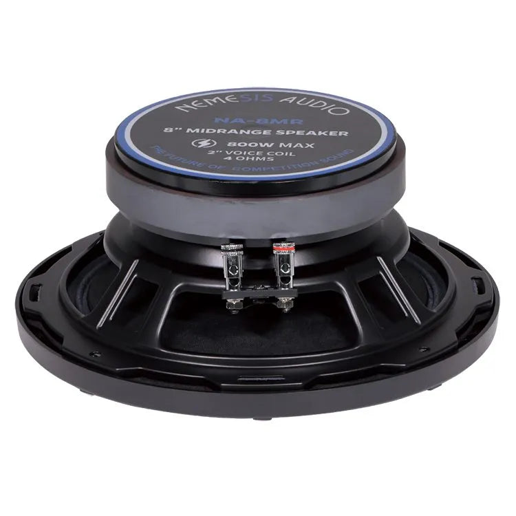 Nemesis Audio NA-8MR 2-inch voice coil midrange speaker rear angle