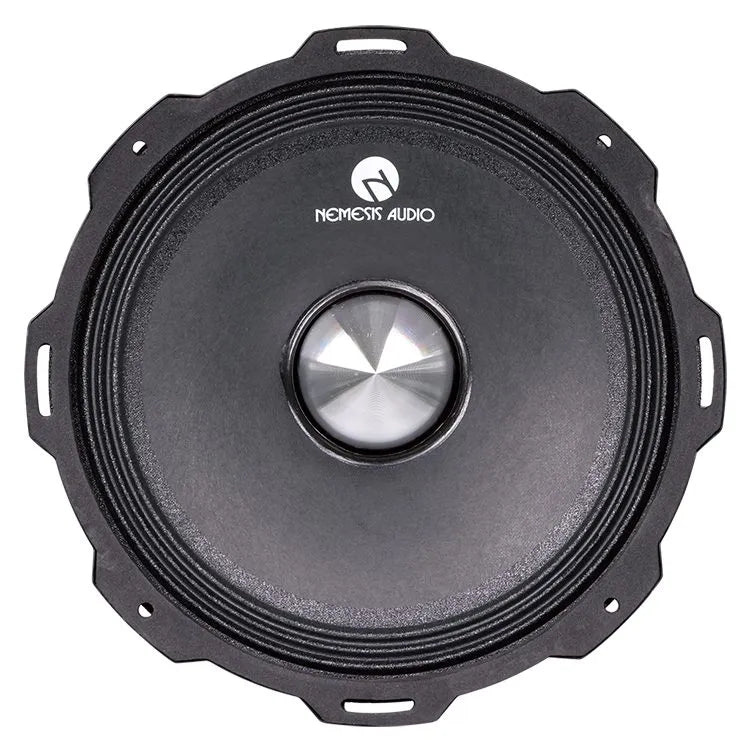 Nemesis Audio NA-8MR 8-inch 400W RMS midrange speaker front angle
