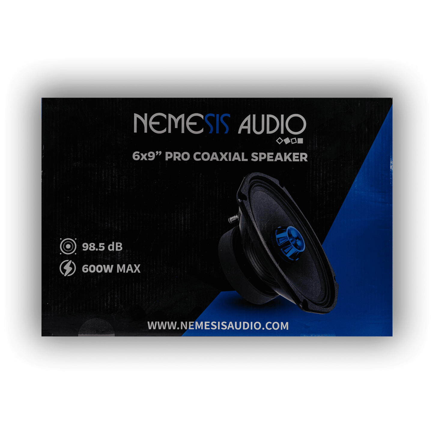 Nemesis Audio NA-PRO69 pro coaxial speakers product box front