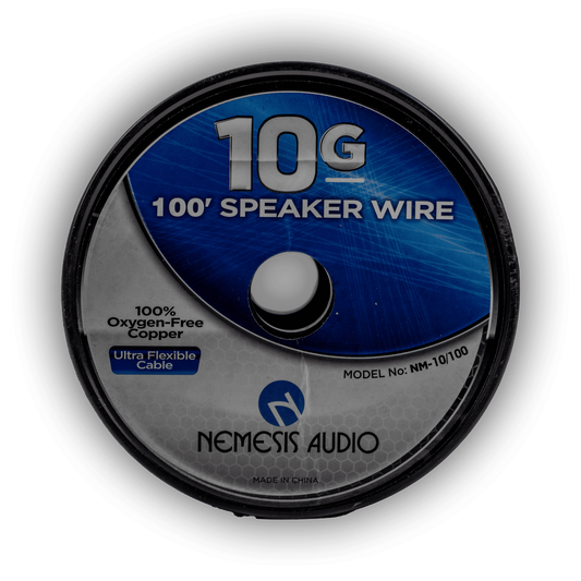 Nemesis Audio NM-10/100 10 gauge 100-foot OFC speaker wire front roll