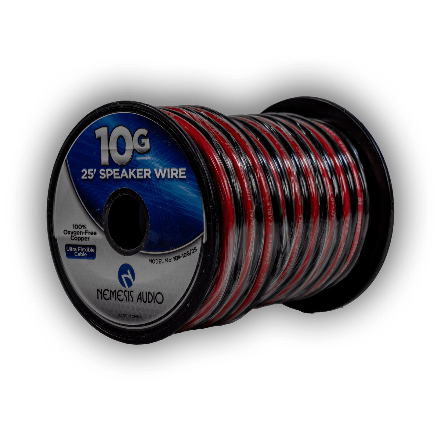Nemesis Audio NM-10G/25 10 gauge OFC speaker wire side detail
