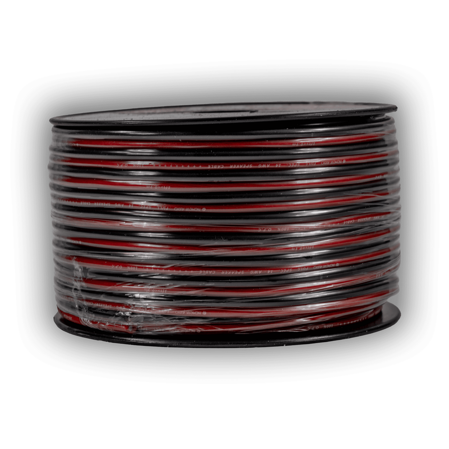 Nemesis Audio NM-14/150 150-foot speaker wire roll side detail