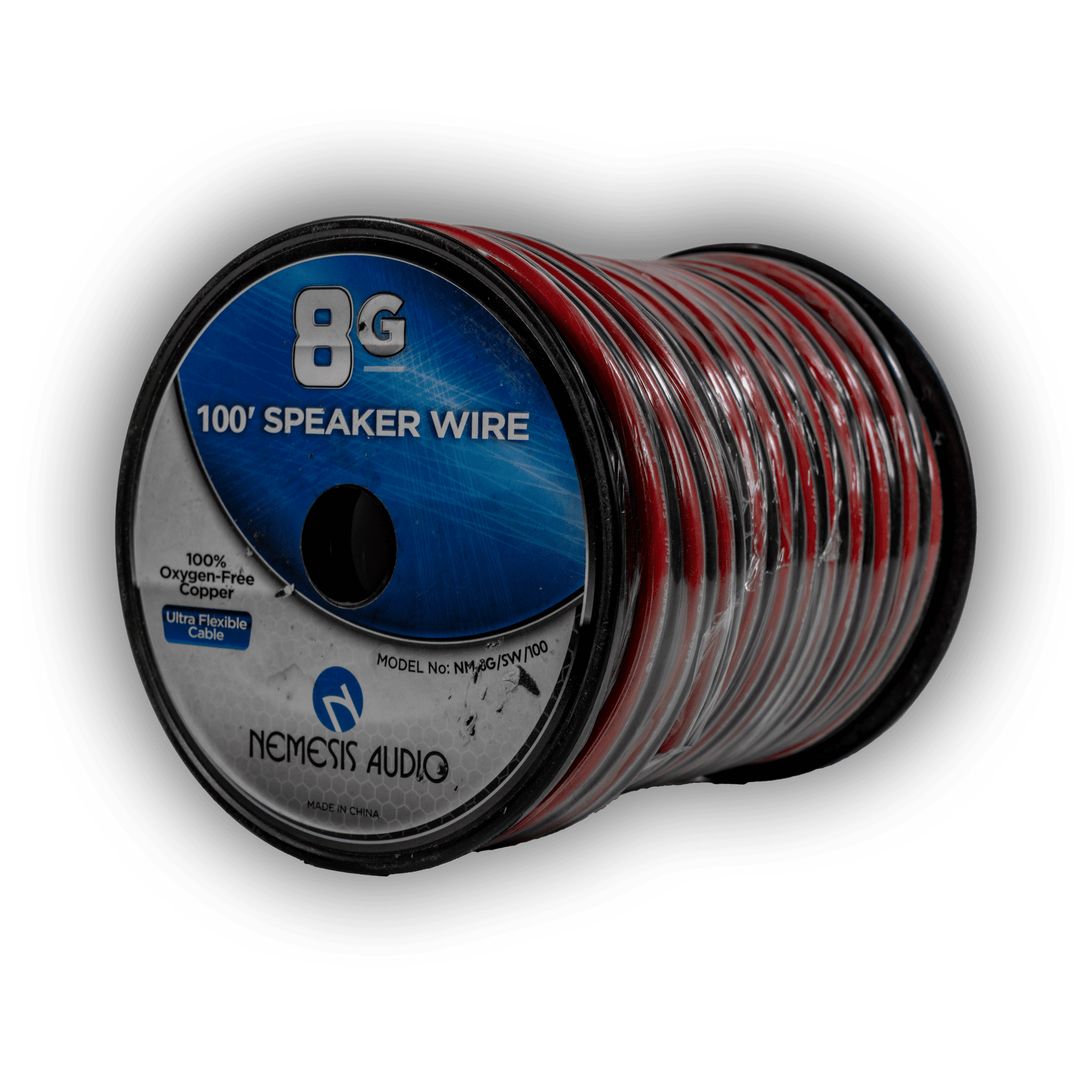 Nemesis Audio NM-8G/SW/100 8 gauge speaker wire side detail