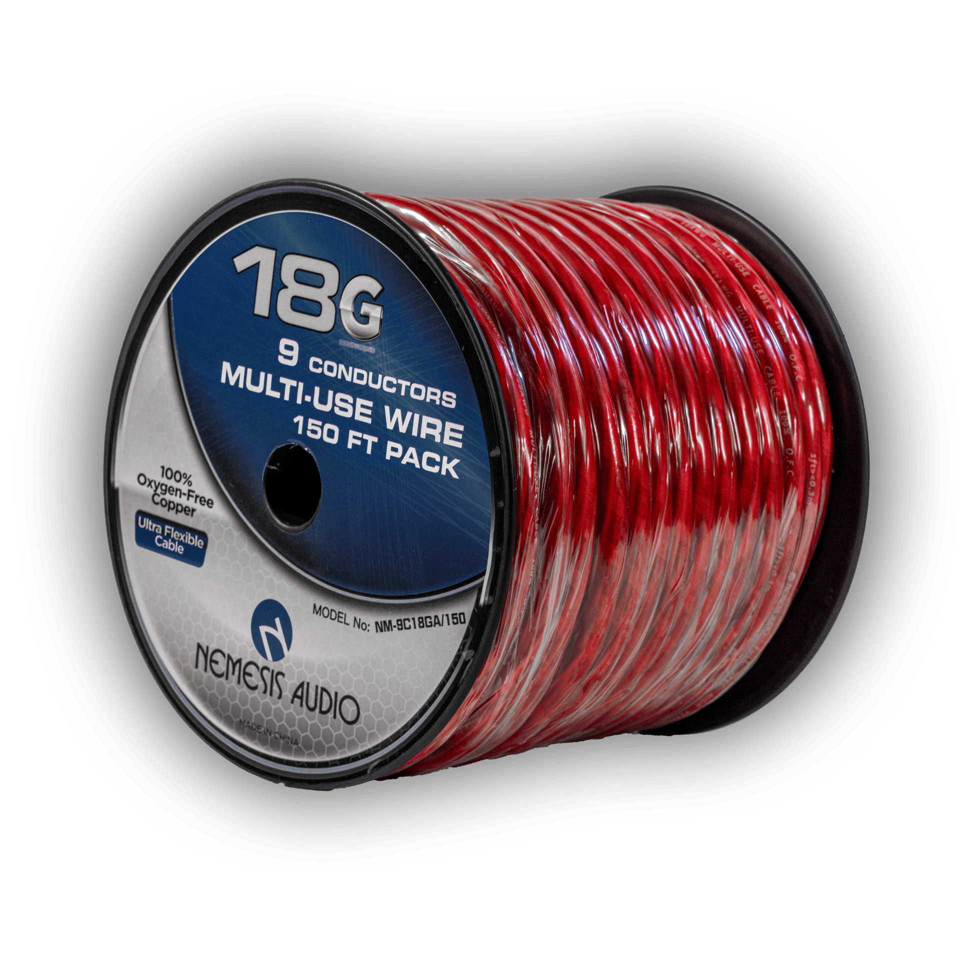 Nemesis Audio NM-9C18GA/150 9-conductor OFC multi-use wire side detail