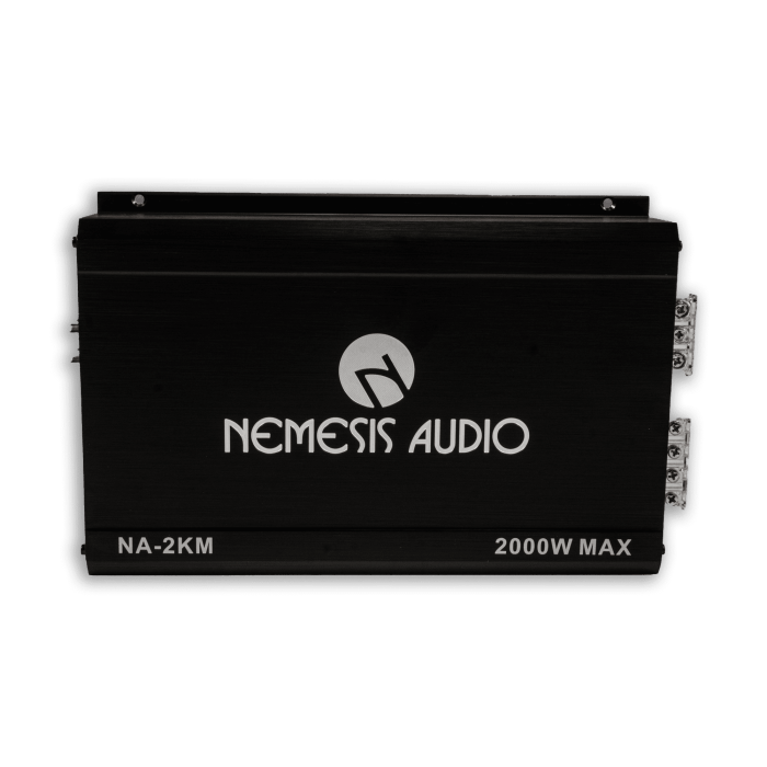 Nemesis Audio NA-2KM monoblock amplifier front view
