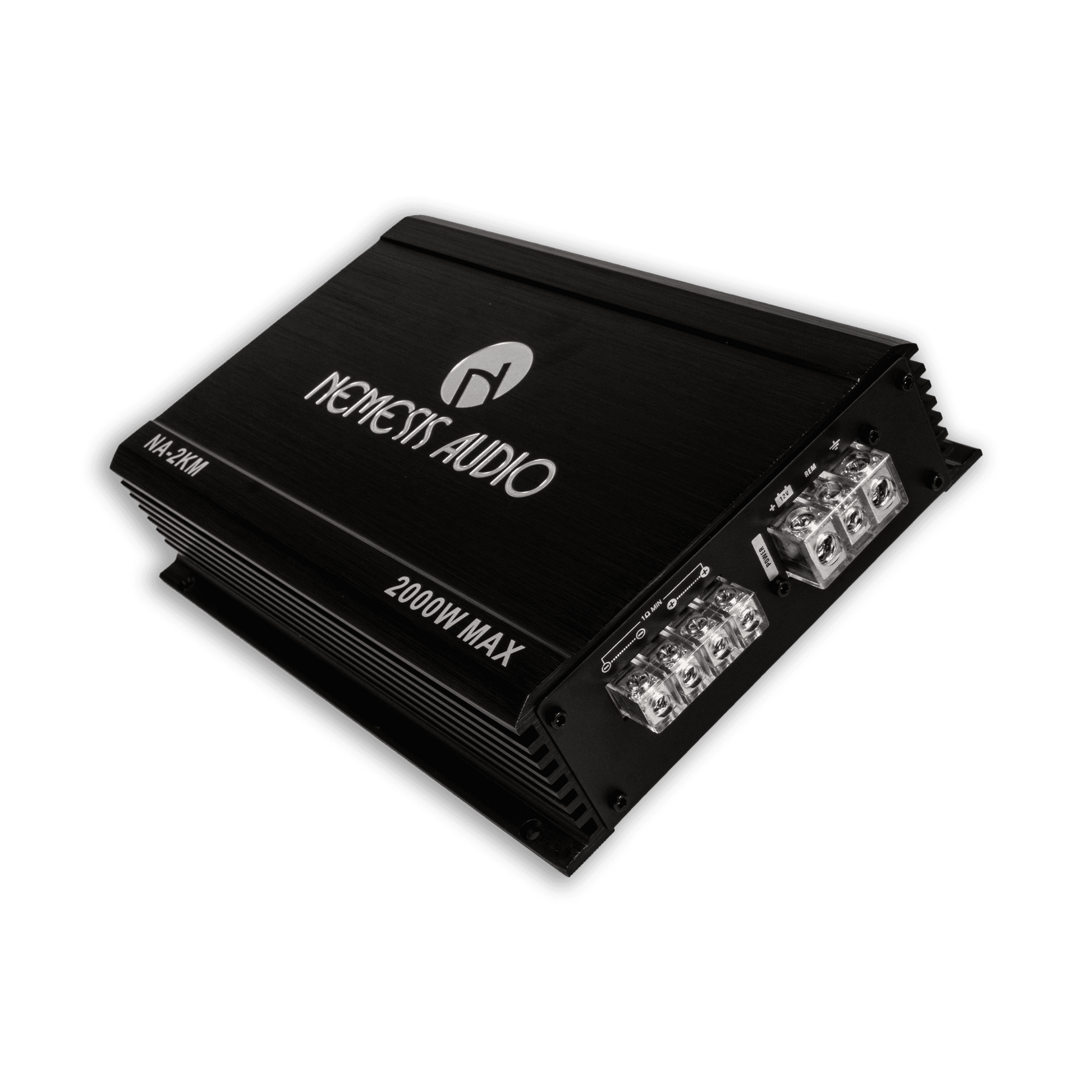 Nemesis Audio NA-2KM 1000W RMS monoblock amplifier right angle
