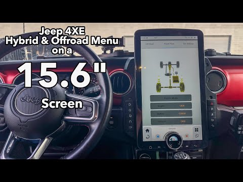 Linkswell GEN 6 Jeep JL off-road menu video