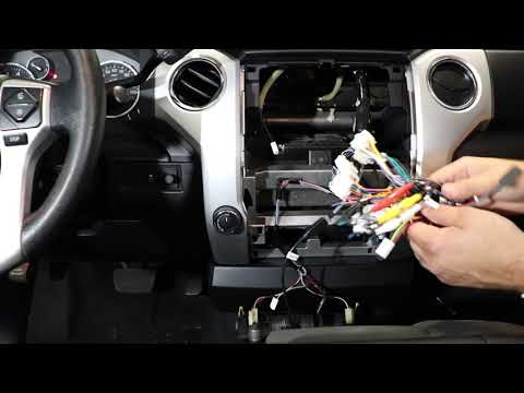 Toyota Tundra T-Style radio install video
