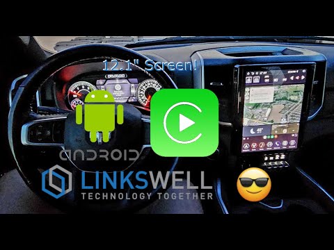 2019+ Ram Linkswell Gen 5S T-Style factory stereo replacement video