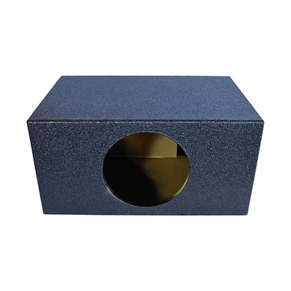 SS110PB single 10-inch ported subwoofer enclosure front view