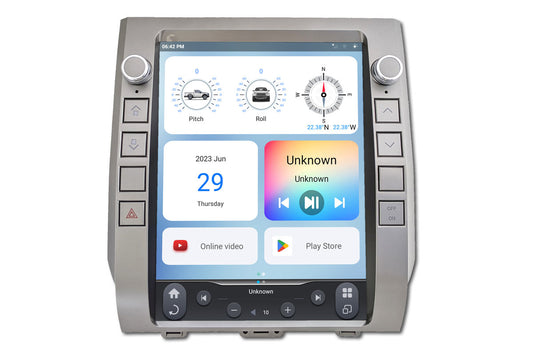 Linkswell GEN 6 T-Style radio for 2014-2021 Toyota Tundra large touchscreen head unit TS-TYPU12-1RR-6H
