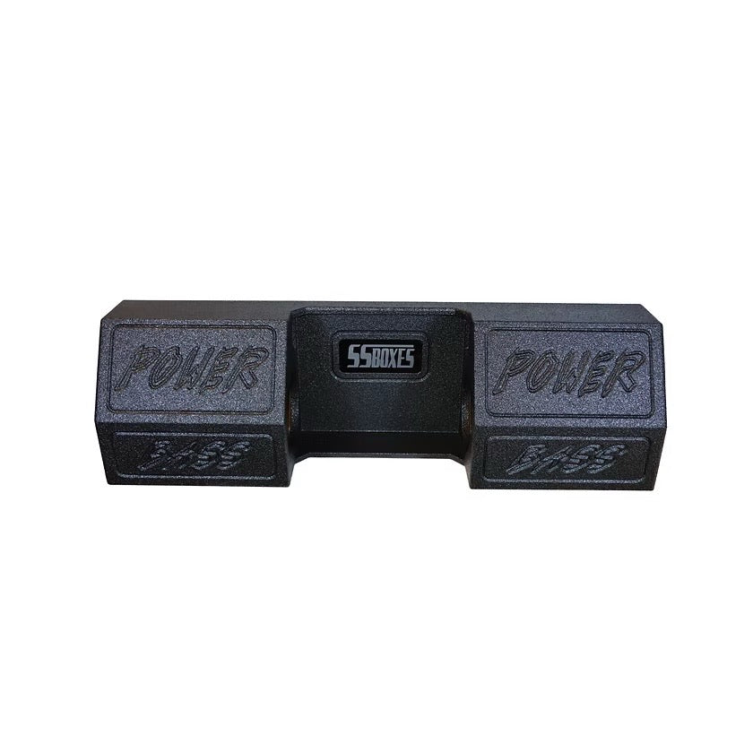Universal single cab truck Nemesis Audio 2x8 bass package for Chevy RAM GMC and Ford single cab trucks with ported enclosure