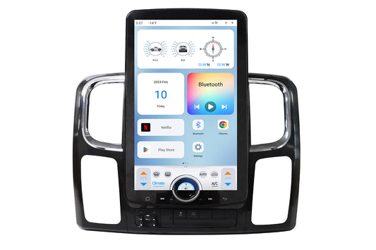 Linkswell XL 15.6-inch T-Style radio for 2013-2019 RAM 1500 large touchscreen head unit XL-DGOP15-6RR-6H