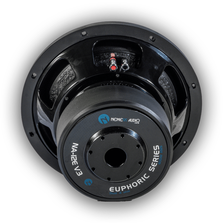 Nemesis NA-12E V.3 | 12″ High Performance 600 Watts RMS Dual Voice Coil Euphoric Series Car Subwoofer - Image 4