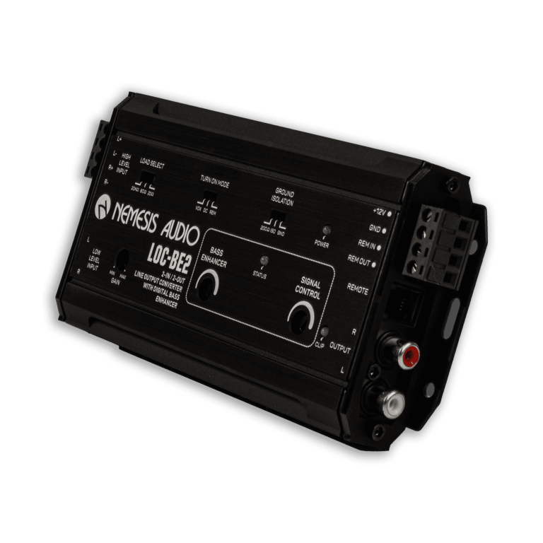 LOC-BE2 | 2-In / 2-Out Line-Output Converter with Digital Bass Enhancement Processor - Image 4