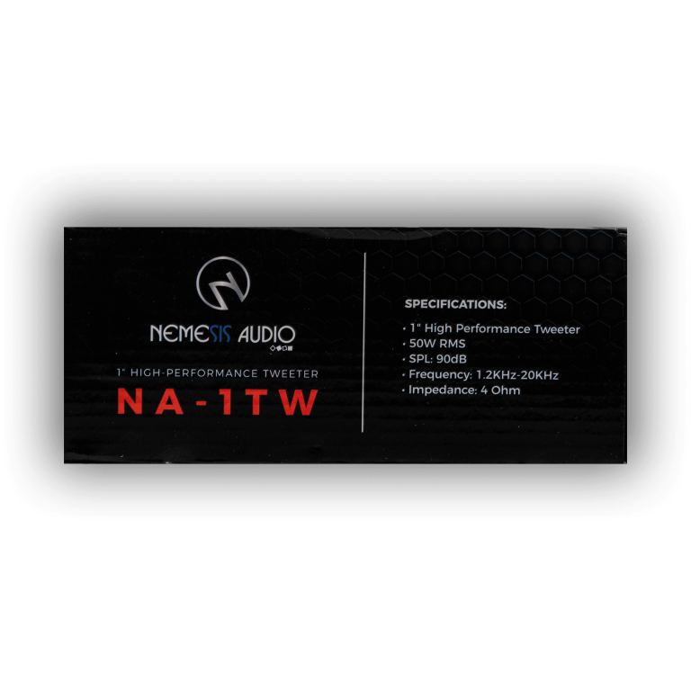 NA-1TW | 1″ High-Performance Tweeter Hectic Series 50W RMS 4-Ohm - Image 2