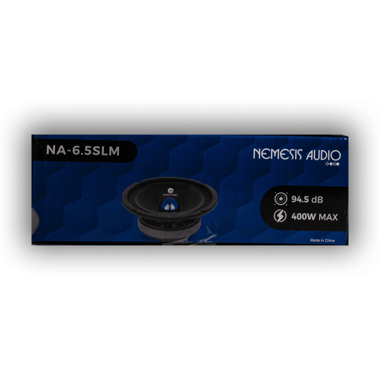 NA-6.5SLM | 6.5″ Slim Mount Midrange Speaker 400W Max 200W RMS 1.5″ Voice Coil 4-Ohm - Image 7