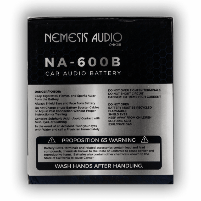 NA-600B | 600W Car Audio Battery - Image 3