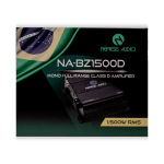 NA-BZ1500D | Class D 1-Channel Monoblock Full Range Car Amplifier 1600 Watts @ 1-Ohm - Image 5