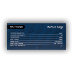 NA-PRO69 | 6×9″ Pro Coaxial Speaker 600W Max 300W RMS 1.5″ Voice Coil 4-Ohm - Image 12