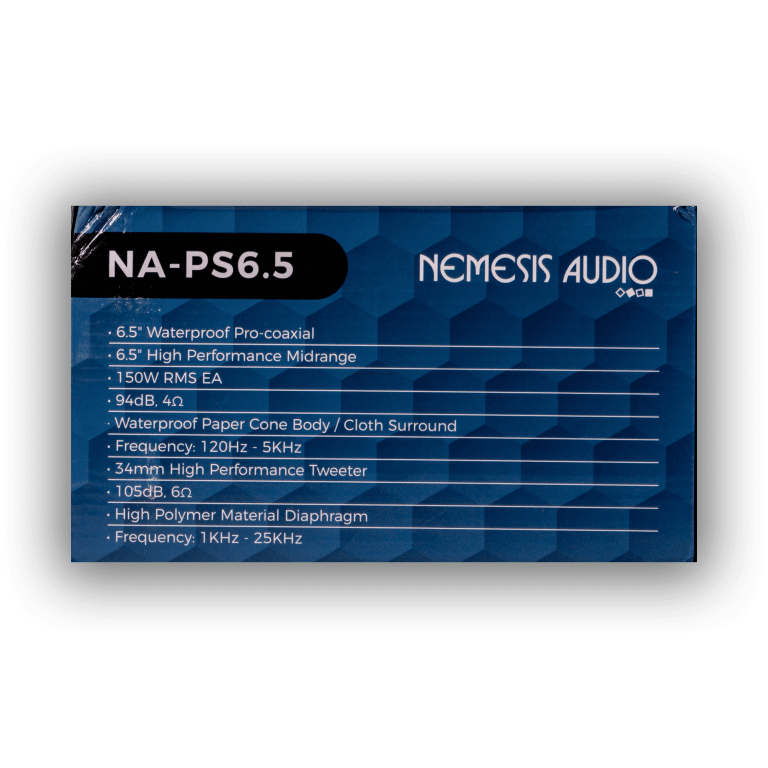 NA-PS6.5 | 6.5″ Marine Pro-Coaxial Speaker 150 Watts RMS - Image 9