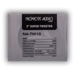 NA-TW10 | 3″ Super Tweeter 150W RMS @ 4-Ohm - Image 9