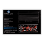 NANO-3500X4D | 4-Channel 3500W Max Class-D Full Range Car Audio Amplifier - Image 6