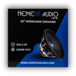 NEO-10MR | 10″ Midrange Speaker 1100W Max 550W RMS 3″ Voice Coil 4-Ohm - Image 4