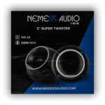 NEO-3N1 | 3″ Super Tweeter 200W Max 100W RMS 1″ Voice Coil 4-Ohm - Image 4