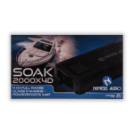 SOAK-2000X4D | 4-Channel Full Range Class D Marine Powersports Amplifier 1000 Watts - Image 5